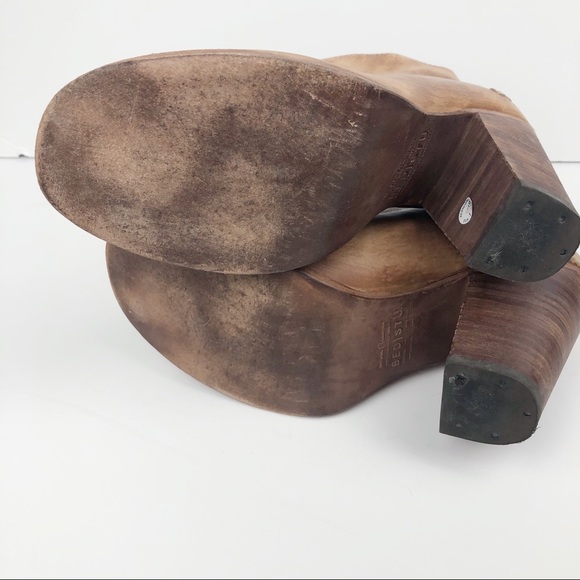 Bed Stu Onset Leather Peeptoe Booties - Picture 11 of 13